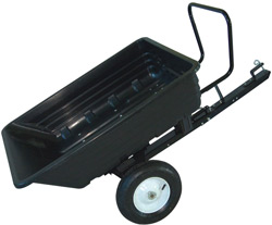 Gardencare 650lb Poly Dump Cart Tow / Push