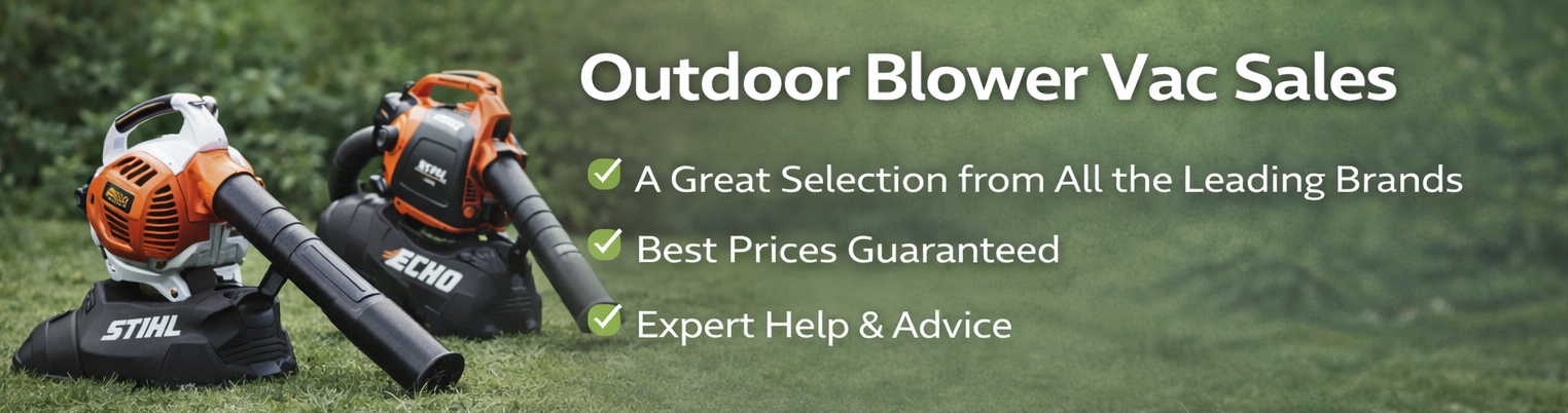 Blower Vacs, Leaf Blowers. A great Range Here