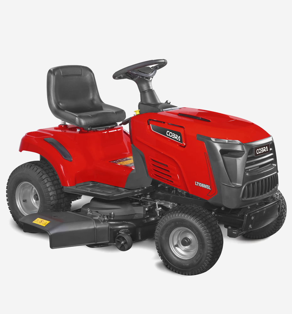 Cobra LT108MSL Ride on Lawnmower Garden Tractor 42in Cut Side Discharge 