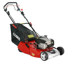 Cobra RM513SPBI Lawnmower 20" Cut Petrol  Key Start  Roller