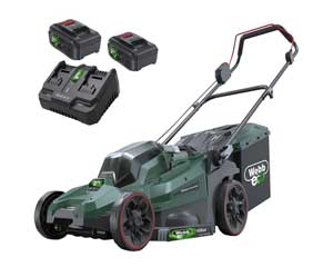 Webb WEV20X2LM43B4X 20V Cordless Mower with Battery and Charger 43cm