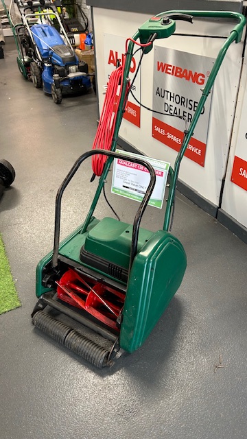 Qualcast Classic 12E Electric Cylinder Lawnmower USED 