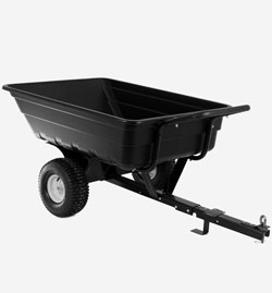 Cobra  GTT400HD Push/Towed Poly Dump Cart  300KG