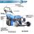 Hyundai HYM480SPR Petrol Roller Lawn Mower Self Propelled 139cc - view 5