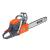 Oleo-Mac GS 630 Professional Petrol Chainsaw 50cm 20 in cut 63.2cc - view 2