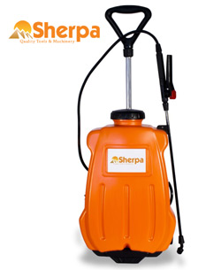 Sherpa Deluxe 16L Powered Knapsack Sprayer.