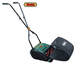 Webb WEH12R Hand Push Cylinder Lawnmower